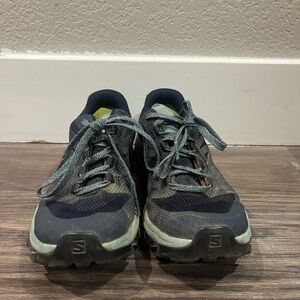 Blue Solomon Trail Running Shoes